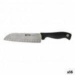 Konyhakés Quttin Santoku Dynamic Fekete Ezüst színű 17 cm (16 egység) fotó