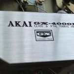 AKAI GX 4000d szalagos orsós magnó SZÉP FEJTAKARÓ BURÁJA ! fotó