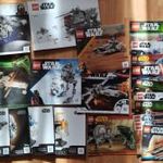 Lego Útmutató, Manual, Instruction, Kézikönyv, Star wars, Train, City, stb.több mint 400 darab 1Ft NMÁ fotó