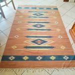 KILIM SZŐTTES SZŐNYEG - 116x185 cm fotó