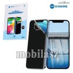 Gigaset GS3, SUNSHINE Hydrogel TPU képernyővédő fólia, Anti-Peep, Metróbiztos, fotó