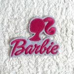 Rávasaló ruhára vasalható folt felvarró hímzett Barbie 75x60 mm fotó