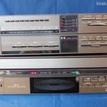 Sharp SA-116H (BR) stereo receiver és Sharp bakelit lemezjátszó fotó