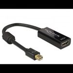 DeLock 62613 mini DisplayPort apa -> HDMI anya adapter (62613) fotó