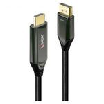 LINDY Kijelző csatlakozó / HDMI Átalakító kábel DisplayPort dugó, HDMI-A dugó 2.00 m Fekete 40931... fotó