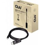 club3D USB-C? / Kijelző csatlakozó Átalakító kábel USB-C? dugó, DisplayPort dugó 1.80 m Fekete CA... fotó