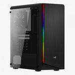 Aerocool Rift RGB Window Black ACCM-PV13012.11 Alkatrész Ház fotó