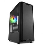 Sharkoon SK3 RGB táp nélküli ablakos ház fekete (4044951030170) (4044951030170) fotó