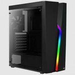 Aerocool Aerocool Bolt RGB ATX Fekete Akril üveg ACCM-PV15012.11 Alkatrész Ház fotó