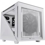 Thermaltake Divider 200 TG Snow Mikro torony Számítógép ház Fehér 2 előre telepített hűtő, Oldals... fotó