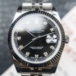 Rolex Oyster Perpetual Datejust Black Diamond Automatic Movement férfi karóra fotó