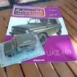 UAZ 469 "Retroautók a keleti blokkból" DeAgostini 1: 43 ÚJ!!! BONTATLAN!!! ÚJSÁGGAL!!! fotó