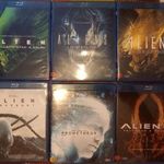 Alien 1, 2, 3, 4, Prometheus és Covenant bluray filmek!!! EGYBEN!!! fotó