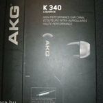 AKG K340 PRÉMIUM fülhallgató HANGERŐSZABÁLYZÓVAL fotó