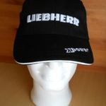 BASEBALL SAPKA. "LIEBHERR X POWER" AZ OLDALÁN EGY HÍMZETT HOMLOKRAKODÓVAL. fotó