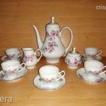 Kahla porcelán virág mintás kávés készlet 5 személyes (14/K) fotó