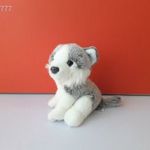 Eredeti HEUNEC HUSKY kutya plüss 20 cm-es kutyus kabala figura !! EXTRA !! ÉLETHŰ !! fotó