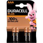 Duracell Plus 100 Egyszer használatos elem AAA Lúgos (141117) fotó