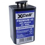 XCell Premium 45 Speciális elem 4R25 (lámpaelem) Rugós érintkező Cink-levegő 6 V 45000 mAh 1 db fotó