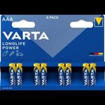 Varta 1x8 High Energy AAA LR 03 Egyszer használatos elem Lúgos (Varta4903121418) fotó