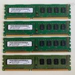 Micron 8GB DDR3 1600MHz RAM KIT (4x2GB) fotó