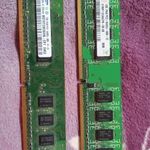 DDR2 2X1 GB SAMSUNG HYNIX KIVÁLÓ ÁLLAPOTBAN! 1 Ft-ról! fotó