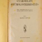 1922 GYAKORLATI GYÜMÖLCSTERMESZTÉS + ZÖLDSÉGTERMESZTÉS ... ILLUSZTRÁLT KORABELI KIADÁS ! fotó