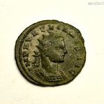 ANTONINIANUS AURELIAN (274-275) CONCORDIA HÁTLAPPAL " EZÜSTÖS " BRONZ fotó