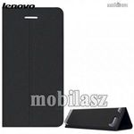 Lenovo notesz / mappa tok - FEKETE - oldalra nyíló flip cover, asztali tartó funkciós - képernyőv... fotó