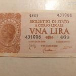 1935 OLASZ 1 LIRA !!! fotó