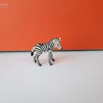 Eredeti Schleich zebra csikó állatfigura !! 7x6cm ! 2008-as kiadás!! fotó