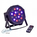 Soundsation PAR-181R 18x1W (6R, 6G, 6B) LED UV Lámpa Távirányítóval SSMX vezérléssel fotó