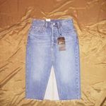 ÚJ ! LEVI'S High-Rise Deconstructed Skirt női farmerszoknya - 27 S - 3db nincs posta ! fotó