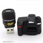 Új USB - 32GB -os Pendrive - Nikon fényképező formájú fotó