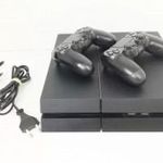 PS4 konzol - Playstation 4 500gb eredeti dobozában + 2 kontroller + 2 játék fotó