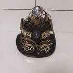 Steampunk dekorációs kalap, világítással fotó