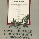 Az Orvosi Hetilap centenáriumi emlékkönyve fotó