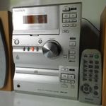 Sony HCD-CP1 asztali mini Hi-Fi távvezérlővel fotó