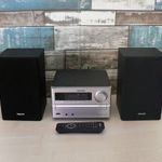 Philips MCM200 hifi gyári távirányítóval ( CD USB RDS AUX ) fotó