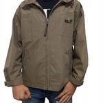 JACK WOLFSKIN khaki modern minőségi M/L férfi őszi KABÁT - DZSEKI d23 fotó