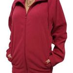 LAURA TORELLI magenta kényelmes 2XL/3XL polár MELEGÍTŐ PULÓVER f101 fotó