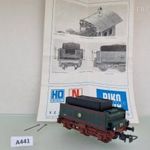 A441 H0 1: 87 Piko BR 55 KPEV 5216 Berlin vasútmodell gőzmozdony szerkocsi + gyári leírás fotó