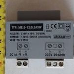 MAKRAI ME.6-12/0, 5ASW hálózati stabilizált tápmodul 230V AC / 12V DC 500 mA - kamera - LED Tápegység fotó