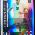 Zinedine Zidane Franciaország Legend Signature Style focis kártya Topps Match Attax UEFA Euro 2024 fotó