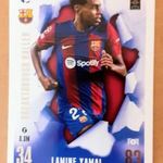 Lamine Yamal Barcelona Breakthrough Ballers focis kártya Match Attax Extra 2024 fotó