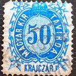 1874. Távirda réz 50 kr (1.500.-) (még 2020-as ár) fotó