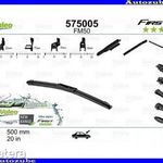 CITROEN BX 1982.07-1993.12 Ablaktörlő lapát első 1db/500mm (VFM50) {VALEO} FIRST MULT... fotó