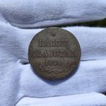 1849 NB 3 krajcár érme fotó