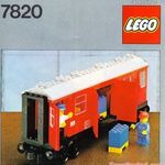 7820 lego Vonat szerelvény fotó