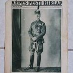 Horthy Miklós kormányzó szegedi Hunyadi János gyalogezred tulajdonosa, díszegyenruha kitüntetés 1930 fotó